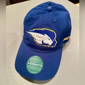 NEW Hofstra Legacy Royal Blue Cap with Yellow & White Embroidered Mascot